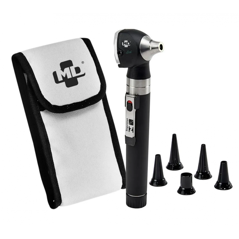 Otoscopio Tascabile Led Otoscopio Tascabile A Luce LED Rosa Con Fibra Ottica - Strumento Medico Per Esami Auricolari, Include Penna Luce Omaggio Otoscopio Professionale - Foto 4