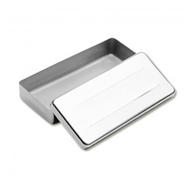 Estojo de Inox Liso 26x12x06 - Fava