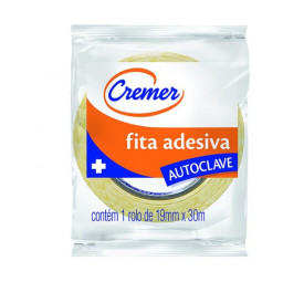 Fita Adesiva Hospitalar para autoclave 19mmX50m - Cremer 