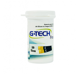 Fita para Medição de Glicose com 50un - G Tech Free