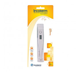 Termômetro Clínico Digital Termo Med 1.0 (Branco) - Incoterm 