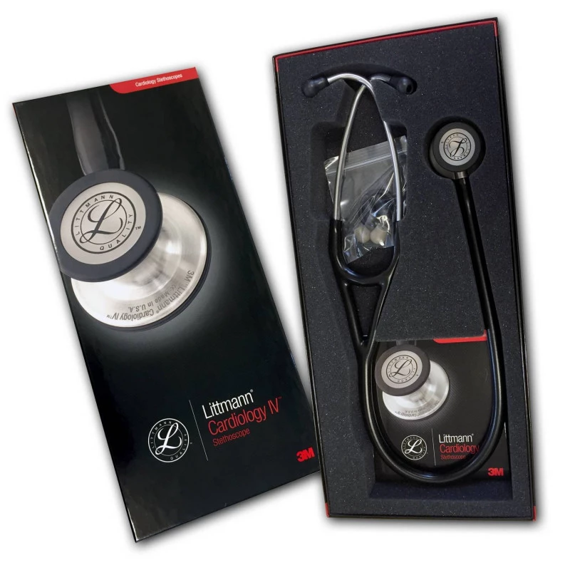 Estetoscópio Cardiology IV Preto Littmann REF. 6152 - 3M