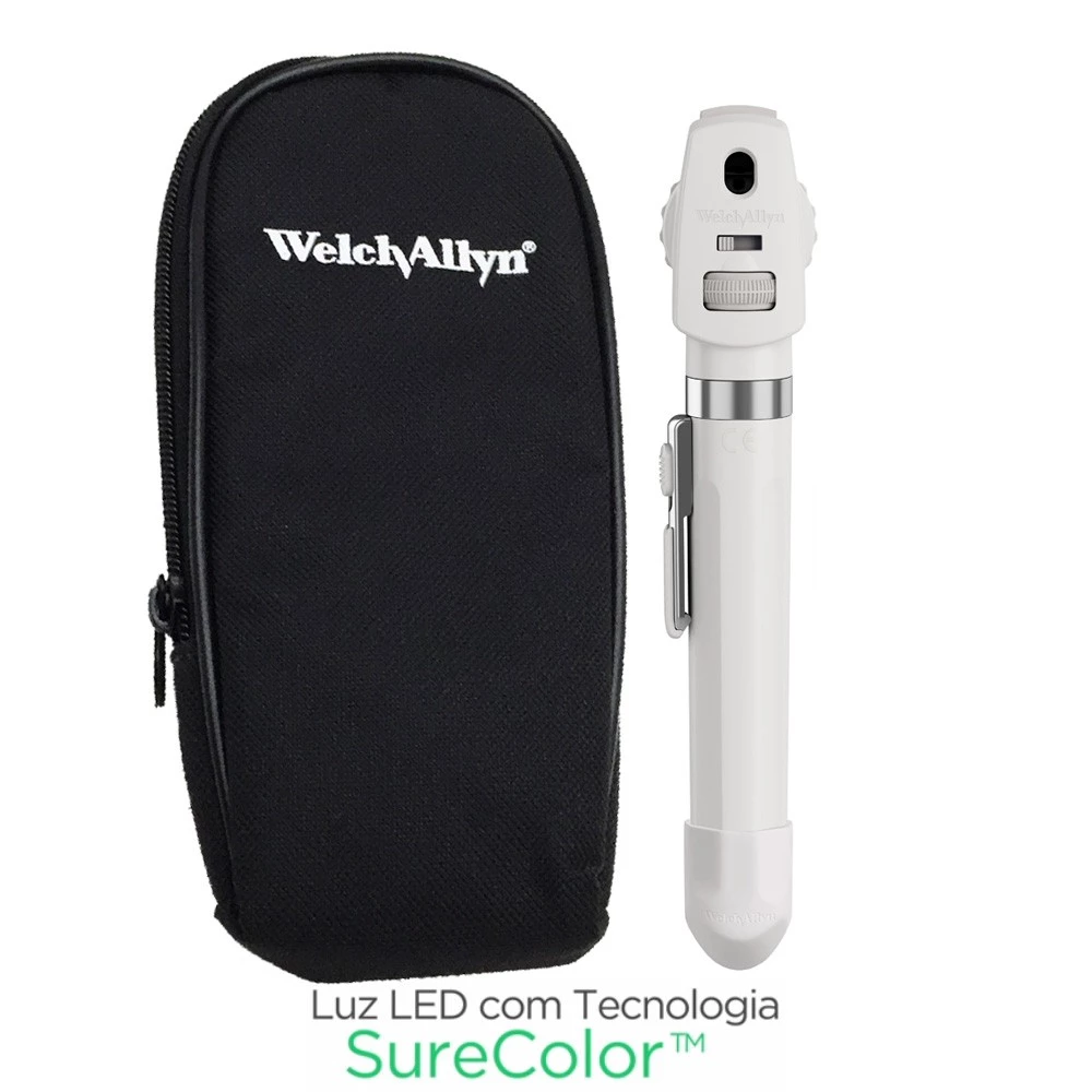 Oftalmoscópio Pocket Plus LED Neve REF 12880 - Welch Allyn
