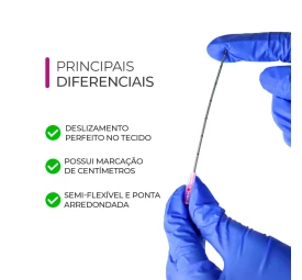 Microcânula para preenchimento 18G/70mm unidade - Smart GR