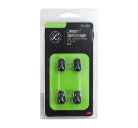 Oliva para Estetoscópio C/ 2 pares Preto 40001 - Littmann