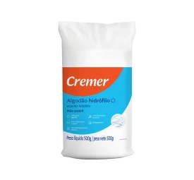 Algodão Hidrófilo 500g - Cremer