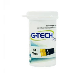 Fita para Medição de Glicose com 50un - G Tech Free