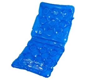 Almofada Gel Quadrada com Encosto Inflável - Della Vida