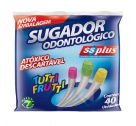 Sugador Odontológico C/40 - Ssplus