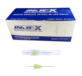 Agulha Gengival 30g curta - Injex