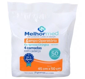 Campo Operatório - MelhorMed 45x50 C/ 50 Unidades