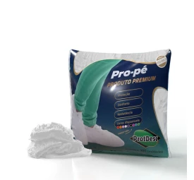 Propé Descartável de TNT Branco - Protdesc