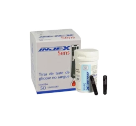 Fita para medição de Glicose c/50 unidades - Injex